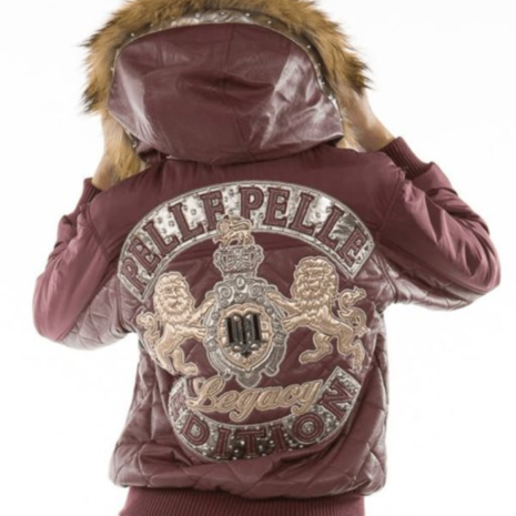 Pelle Pelle Women Puffer Fur Hood Jacket