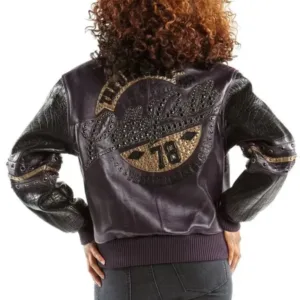 Pelle Pelle Women Purple Leather Jacket