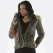 Pelle Pelle Womens Battle Dark Olive Jacket