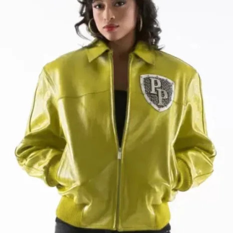 Pelle-Pelle-Womens-Encrusted-Varsity-Olive-Jacket.webp