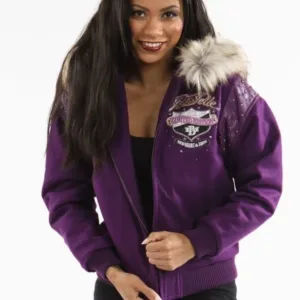 Pelle Pelle Womens Limited Edition Purple Jacket