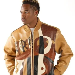 Pelle Pelle Womens Marc Buchanan Picasso Brown Jacket