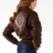 Pelle-Pelle-Womens-PP-Crest-Brown-Jacket.webp