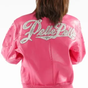 Pelle Pelle Womens Pink Leather Jacket