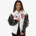 Pelle Pelle Womens Soda Club White Plush Leather Jacket