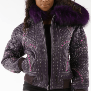 Pelle Pelle Women’s Studded Leather Jacket