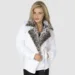 Pelle Pelle Womens Trinity White Jacket