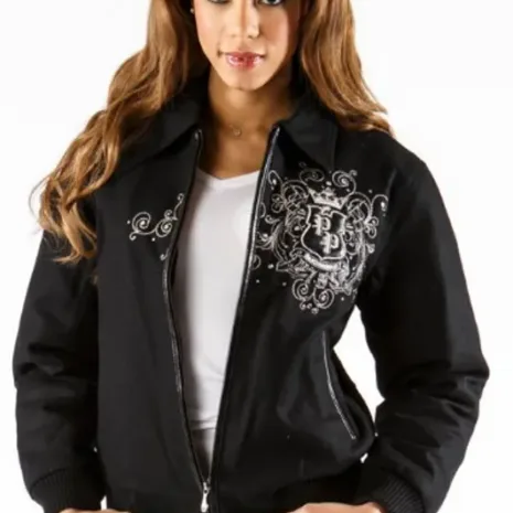 Pelle-Pelle-Womens-Triple-Crest-Shirt-Collar-Black-Jacket.webp