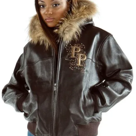 Pelle-Pelle-Womens-Vintage-Brown-Fur-Hooded-Leather-Jacket.webp