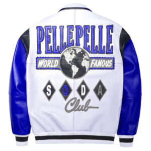 Pelle Pelle World Famous Blue Plush Jacket