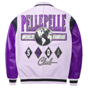 Pelle Pelle World Famous Dark Purple Plush Jacket