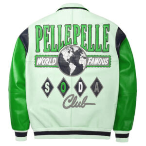 Pelle Pelle World Famous Green Plush Jacket