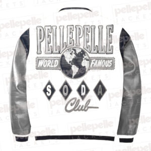 Pelle Pelle World Famous Silver Plush Jacket