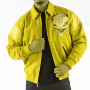 Pelle Pelle Yellow King Of Thrones 1978 Jacket