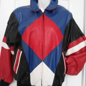 Pelle Vintage 90’s Leather Baseball Jacket