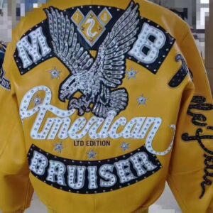 Pelle Pelle Yellow American Bruiser Jacket