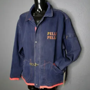 Vintage 90’s Pelle Pelle Marc Buchanan Blue Jean Denim Jacket