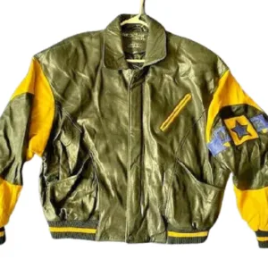 Vintage 90’s Pelle Pelle Marc Buchanan Soda Club Leather Jacket