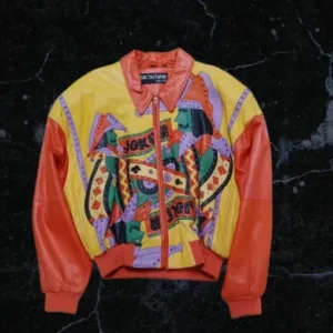 Vintage Rare Pelle Pelle Diamond Studded Jacket