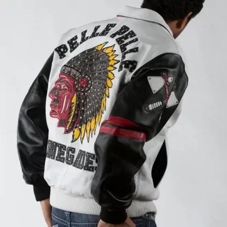 White Pelle Pelle Indian Renegades Jacket