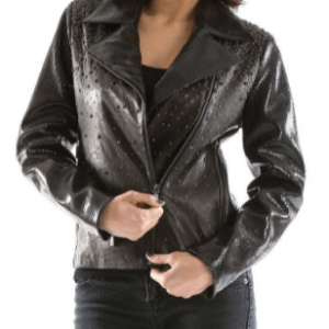 Women’s Pelle Pelle Studded Leather Jacket