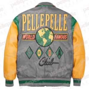 World Famous Multicolor Gray Soda Club Plush Jacket