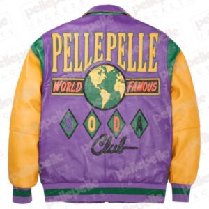 World Famous Multicolor Purple Jacket