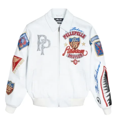 Pelle Pelle American Bruiser White Plush | Pelle Pelle Store