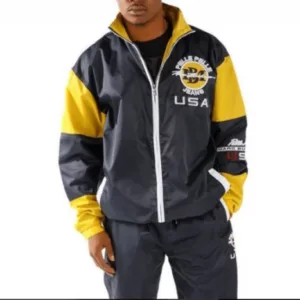 Pelle Pelle MB Jean Nylon Jogger Set Jacket