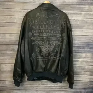 Pelle Pelle Black World Tour Leather Jacket