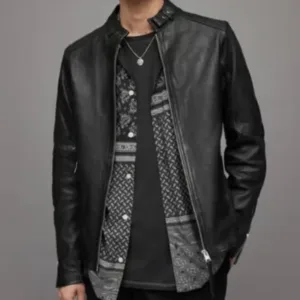 Pelle Pelle Tagg Black Leather Jacket