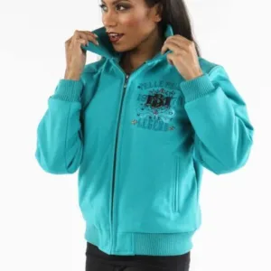Pelle Pelle Live Like A Queen Turquoise Jacket