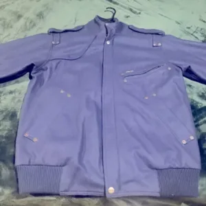 Classic Pelle Pelle Purple Leather Jacket