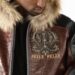 mens pelle pelle wool forever fearless jacket brown