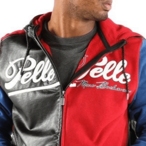 Pelle Pelle Block Color Hoodie Jacket