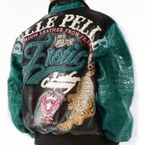 pelle pelle exotic premium leather jacket