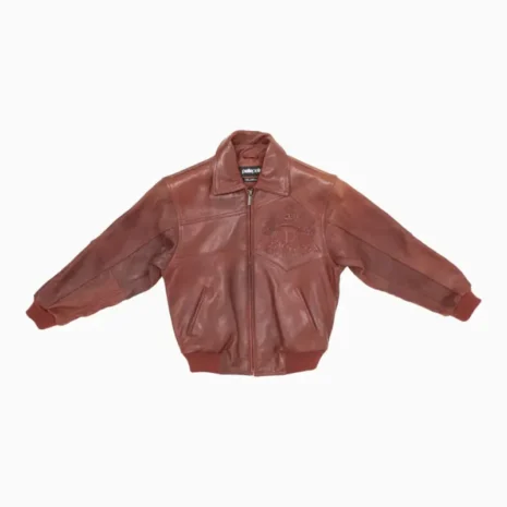 pelle pelle kids pelle shield leather jacket