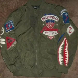 Pelle Pelle Marc Buchanan Bomber Jacket With Patches