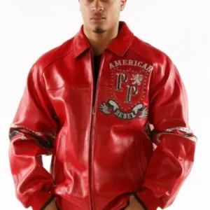 Pelle Pelle Men’s American Rebel Red Jacket