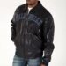 pelle pelle mens black world’s best 1978 studded jacket