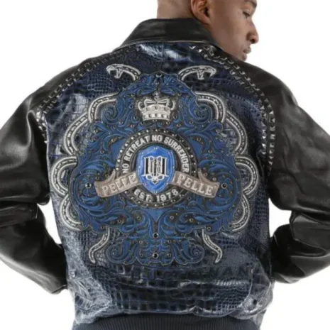 pelle pelle no retreat no surrender jacket