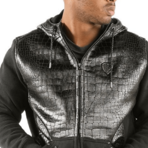 Pelle Pelle Premium Black Lux Hoodie Jacket