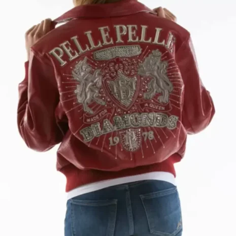 pelle pelle queen diamonds jacket