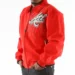  pelle pelle red atlanta tribute cut jacket