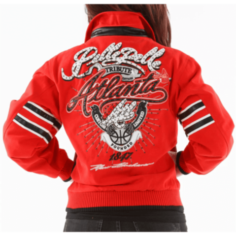 pelle pelle red atlanta tribute women jacket