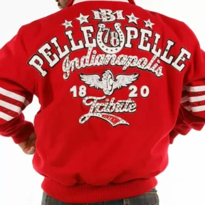 pelle pelle red tribute wool jacket