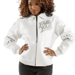 Pelle Pelle Women’s The Original White Leather Jacket