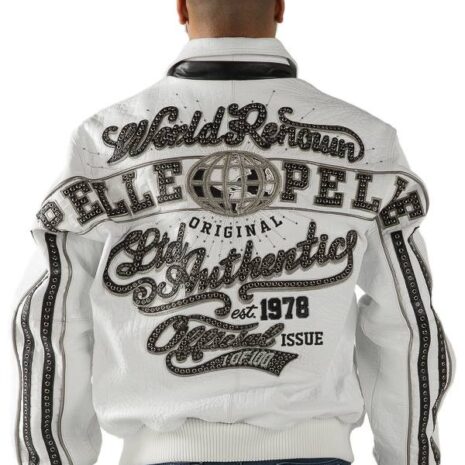 pelle pelle world renouin 1978 white jacket