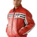 pelle pelle world renown orange leather jacket
