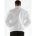 pelle pelle all white leather jacket